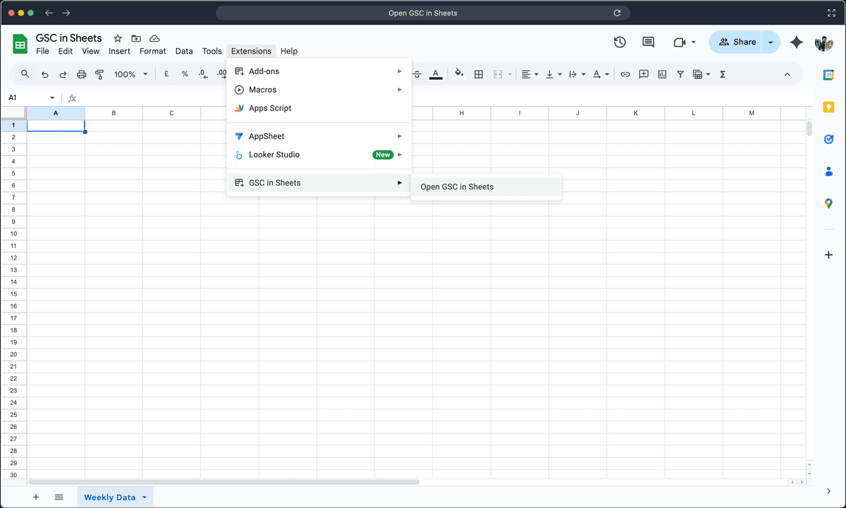 Step 1 demonstration